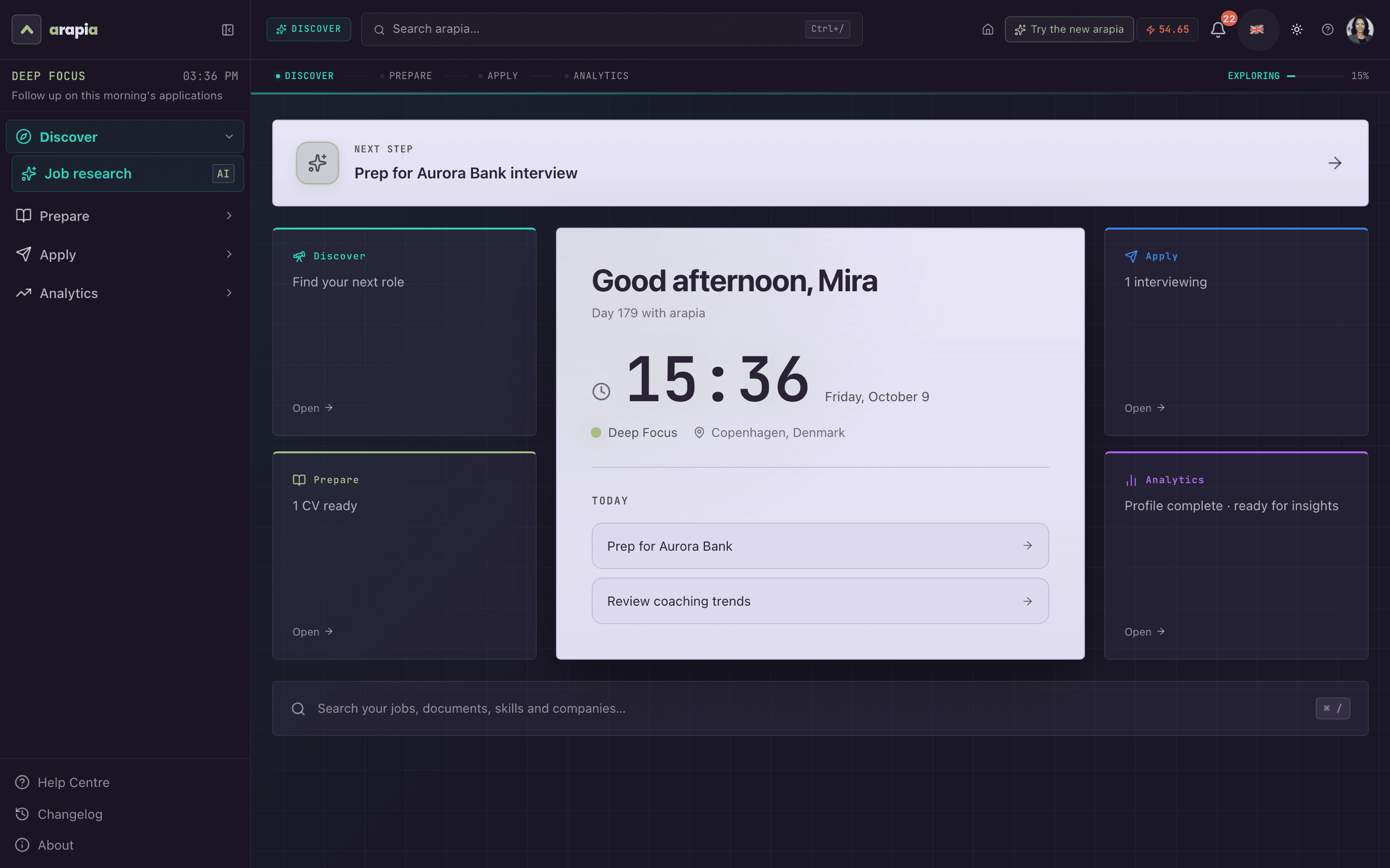 arapia product screenshot